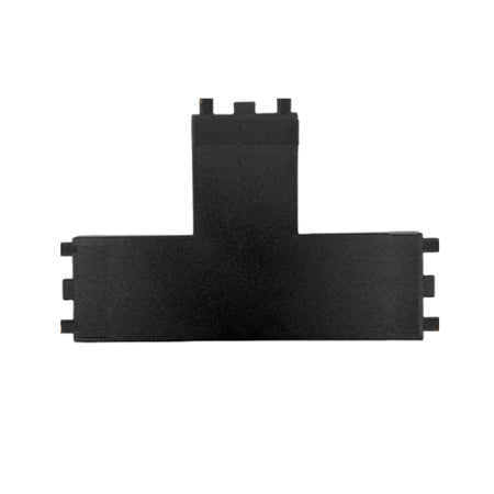 Unión tipo T horizontal para riel magnético ultra slim negro - KOCO0006