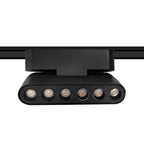 Foco riel magnético slim negro 6W 24° 48V 3000K -  KOFO0015