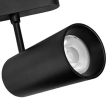 Cargar imagen en el visor de la galería, Foco riel magnético slim negro 20W 24° 48V 3000K -  KOFO0018
