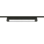 Foco riel monofásico aluminio negro 34,6 cm 20W -  KOFO0022