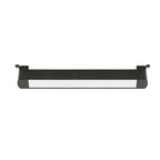Foco riel monofásico aluminio negro 34,6 cm 20W -  KOFO0022