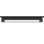 Foco riel monofásico aluminio negro 47,8 cm 30W LED -  KOFO0023