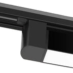 Foco riel monofásico aluminio negro 21,4 cm  10W -  KOFO0021