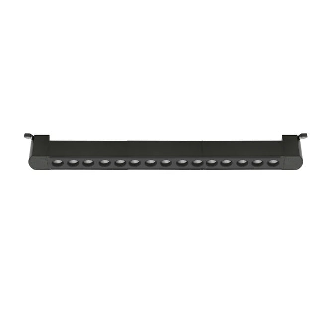Foco riel monofásico aluminio negro 47,8 cm 30W LED -  KOFO0025