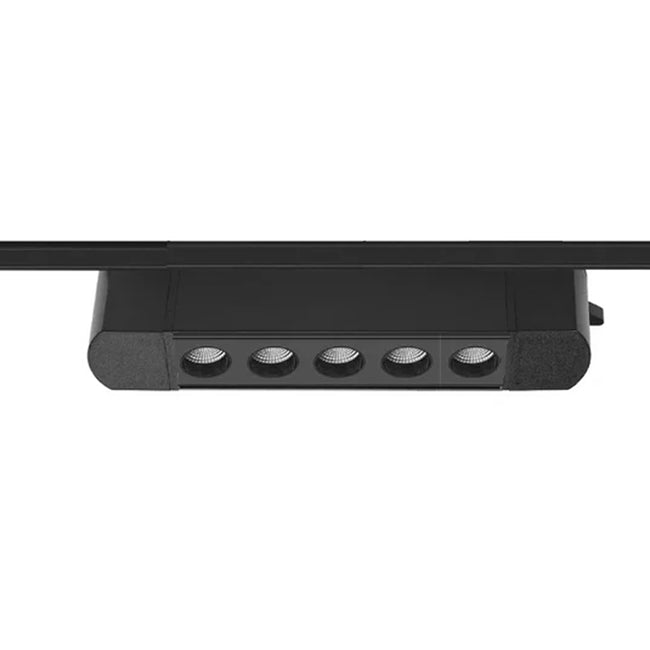 Foco riel monofásico aluminio negro 21,4 cm  10W 220v -  KOFO0026