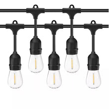 Cargar imagen en el visor de la galería, Guirnalda exterior de goma IP65 10 luces E27 - KOGI0001
