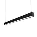 Lámpara colgante aluminio negro 120x5x7 cm LED 40W  - KOLC0006