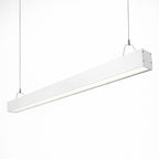 Lámpara colgante aluminio blanco 120x5x7 cm LED 40W  - KOLC0005