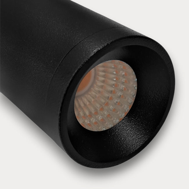 Foco riel magnético slim negro 7W 24° 48V 3000K LED -  KOLC0007