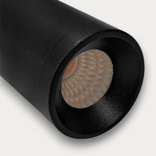 Cargar imagen en el visor de la galería, Foco riel magnético slim negro 7W 24° 48V 3000K LED -  KOLC0007
