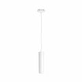 Lámpara colgante para riel monofásico aluminio blanco Ø5.5x63 cm GU10 - KOLC0008