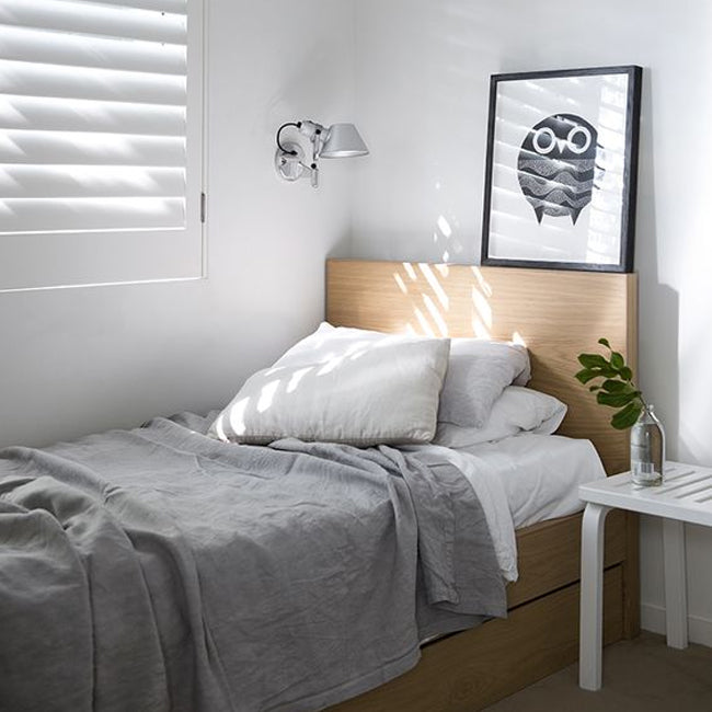 Apliqué gris movible Ø14x20 cm E27 - LGAP0010