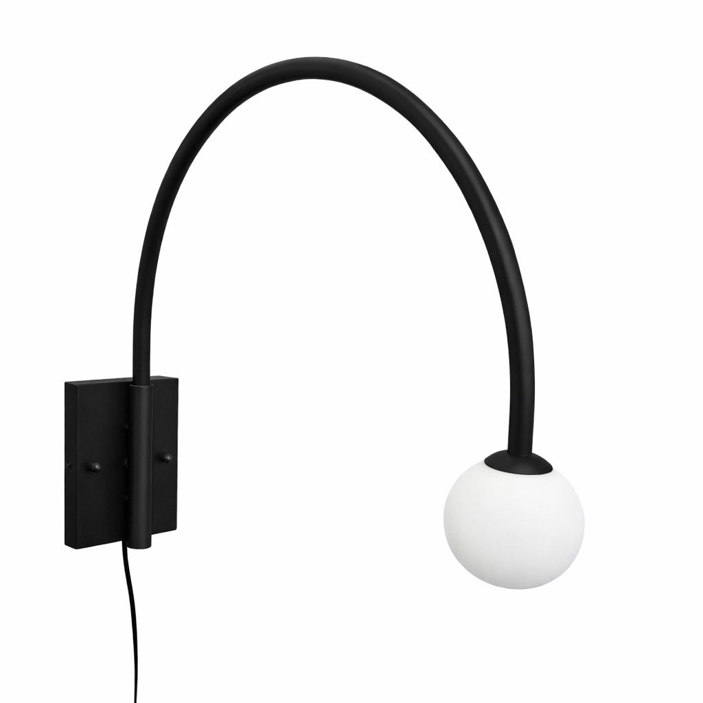 Apliqué metal bronce vidrio opal Ø9x53x440 cm G9- LGAP0108