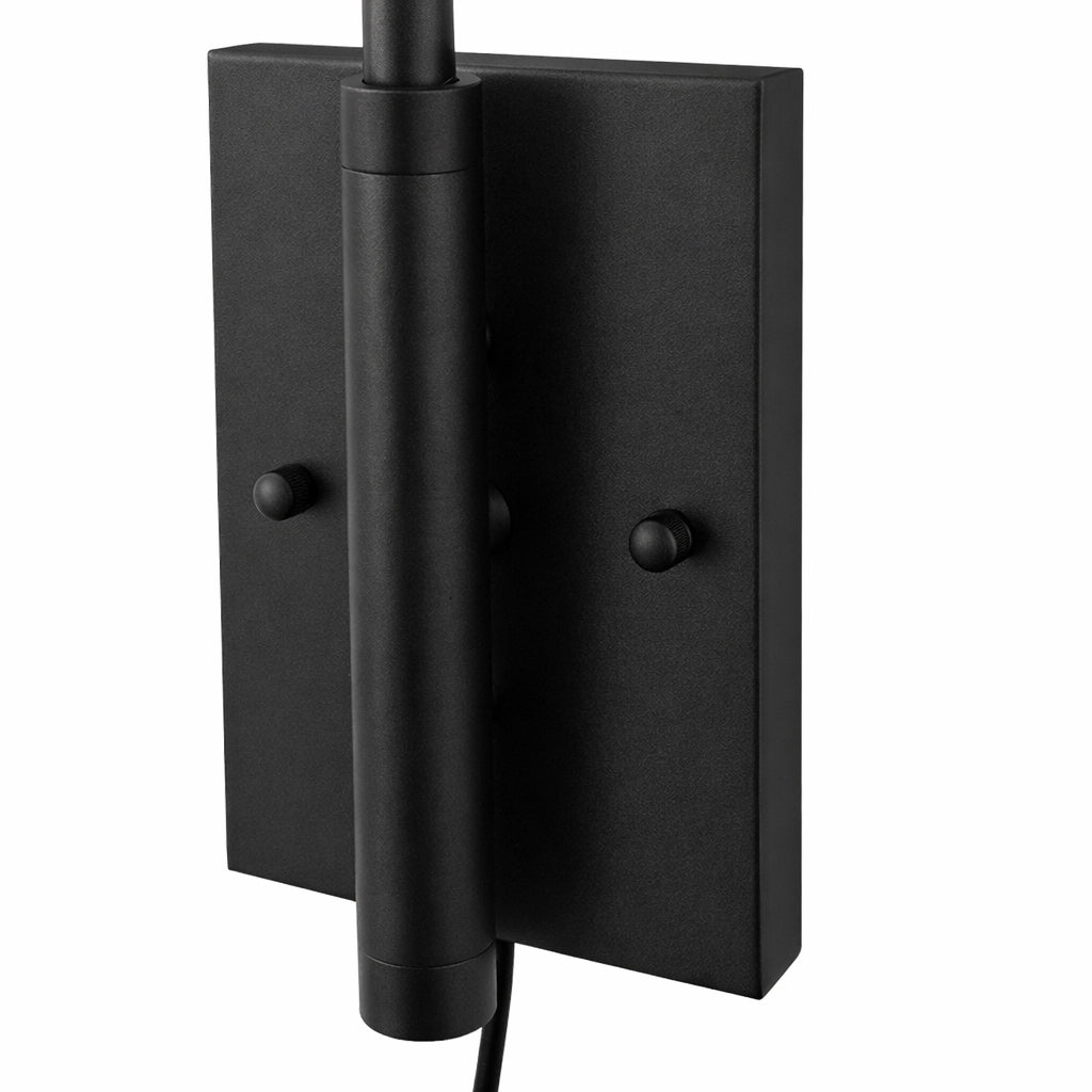 Apliqué metal bronce vidrio opal Ø9x53x440 cm G9- LGAP0108