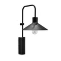 Aplique metal negro Ø20x30x40 cm E27 - LGAP0132
