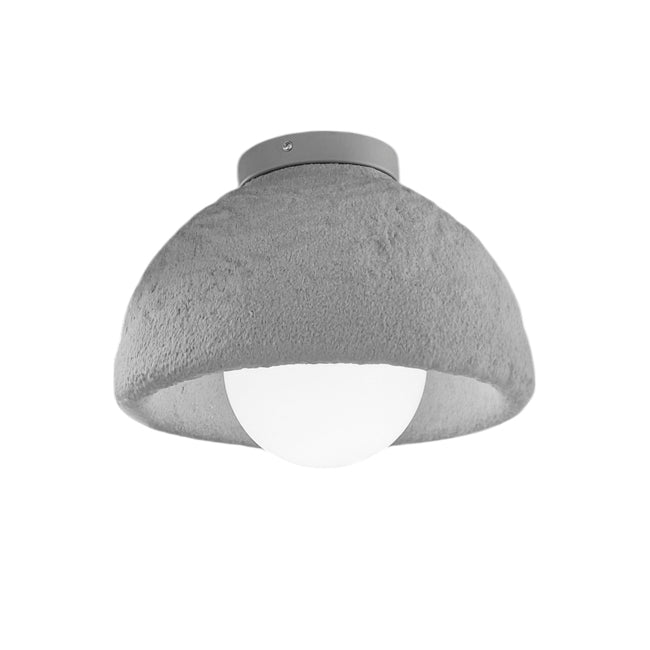 Aplique o plafón fibra de vidrio Ø30x20 cm E27  - LGAP0136