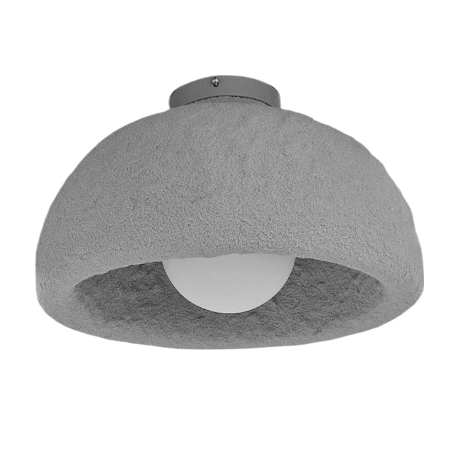 Aplique o plafón fibra de vidrio Ø40x25 cm E27 - LGAP0137