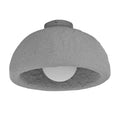 Aplique o plafón fibra de vidrio Ø40x25 cm E27 - LGAP0137