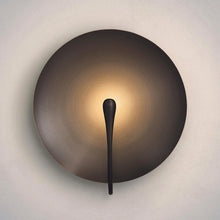 Cargar imagen en el visor de la galería, Apliqué metal grafito Ø30 cm LED 5W 3000k - LGAP0140
