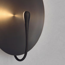 Cargar imagen en el visor de la galería, Apliqué metal grafito Ø30 cm LED 5W 3000k - LGAP0140
