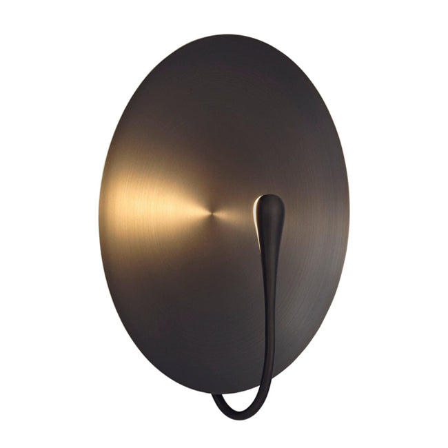 Apliqué metal grafito Ø30 cm LED 5W 3000k - LGAP0140