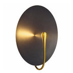 Apliqué metal grafito Ø30 cm LED 5W 3000k - LGAP0140