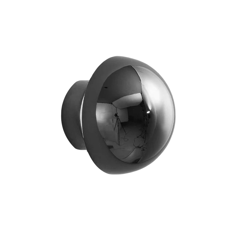 Aplique 8W 3000K metal negro - LGAP0150