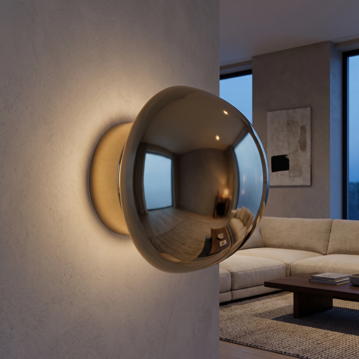 Aplique 8w 3000K metal Dorado - LGAP0151