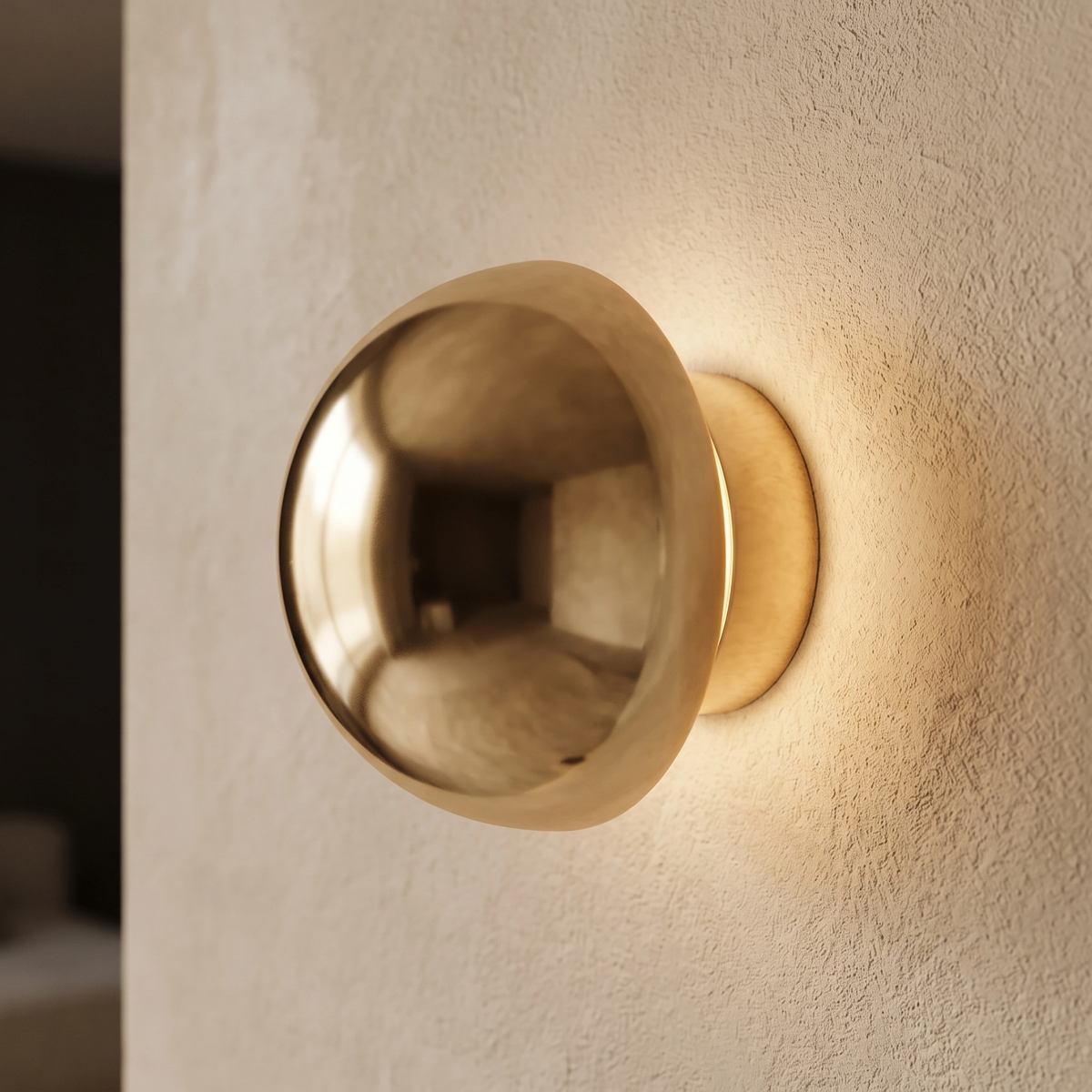 Aplique 8w 3000K metal Dorado - LGAP0151