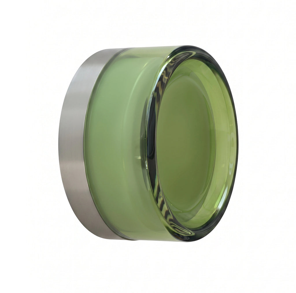 Apliqué acrílico verde 13,7x7cm LED 5W - LGAP0154