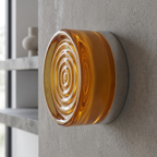 Apliqué acrílico ámbar 13,7x7cm LED 5W - LGAP0156