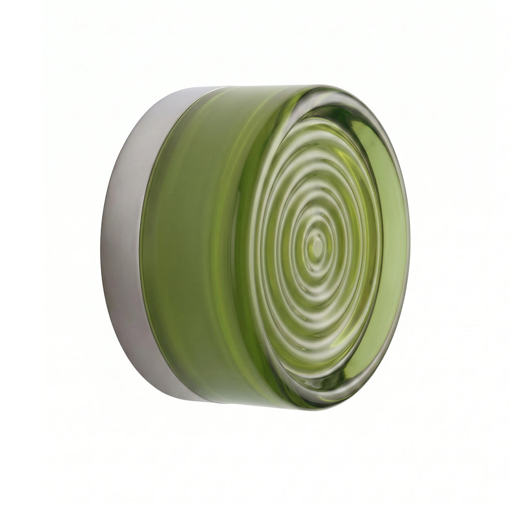 Apliqué acrílico verde 13,7x7cm LED 5W - LGAP0157