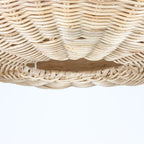 Lámpara colgante ratán natural Ø63x35 cm E27 - LGLC0157