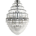 Lámpara colgante gotas vidrio Ø1,00 cm 30 luces E14 - LGLC0173