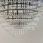 Lámpara colgante gotas vidrio Ø1,00 cm 30 luces E14 - LGLC0173