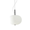 Lámpara colgante metal vidrio opal Ø33x26 cm 8W LED - LGLC0193