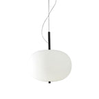 Lámpara colgante metal vidrio opal Ø33x26 cm 8W LED - LGLC0193