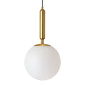 Lámpara colgante Vidrio E27 20x40CM - LGLC0197