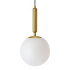 Lámpara colgante Vidrio E27 20x40CM - LGLC0197