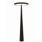 Lámpara de pie metal negro 50X170cm 36W  LED - LGLP0035