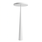 Lámpara de pie metal blanco 50X170cm 36W  LED - LGLP0036