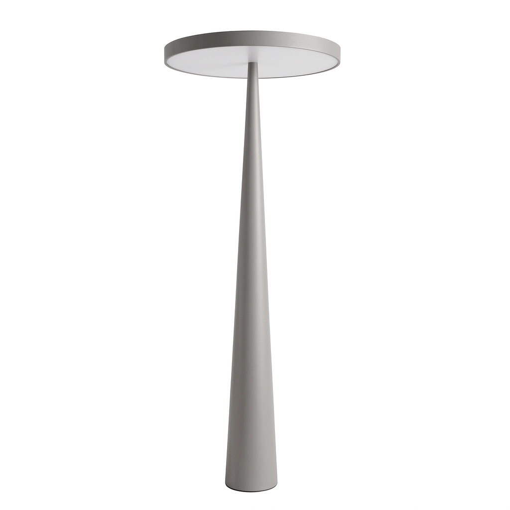 Lámpara de pie metal gris 50X170cm 36W  LED - LGLP0037