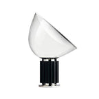 Lámpara sobremesa metal negro vidrio E27 -LGLS0035