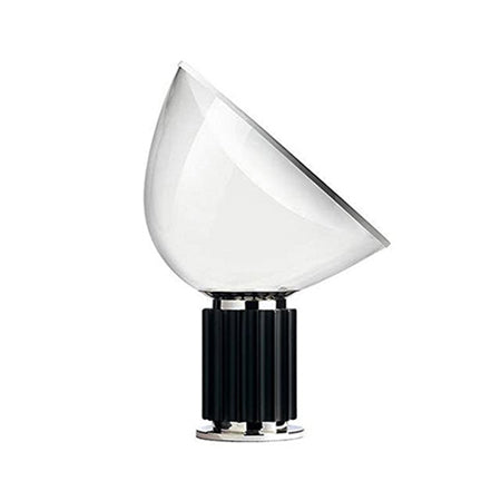 Lámpara sobremesa metal negro vidrio E27 -LGLS0035
