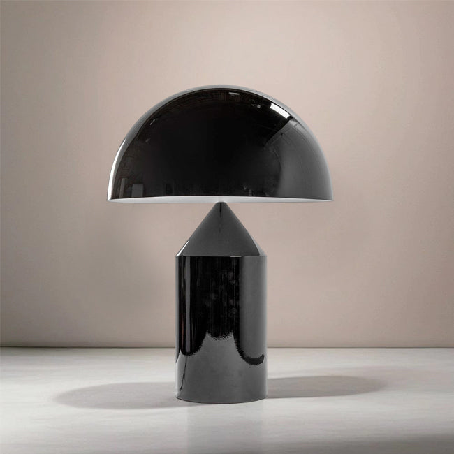 Lámpara sobremesa metal negro brillante Ø 35x50 cm 2 luces E14 - LGLS0059