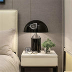 Lámpara sobremesa metal negro brillante Ø 35x50 cm 2 luces E14 - LGLS0059