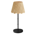 Lámpara sobremesa base metal negro Ø 20x42 cm E27  - LGLS0061