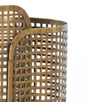 Apliqué metal bronce negro 20x19x45 cm E27 - LLAP0078