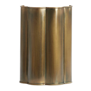 Apliqué metal bronce envejecido 21x11,5x30,5 cm E27 - LLAP0087