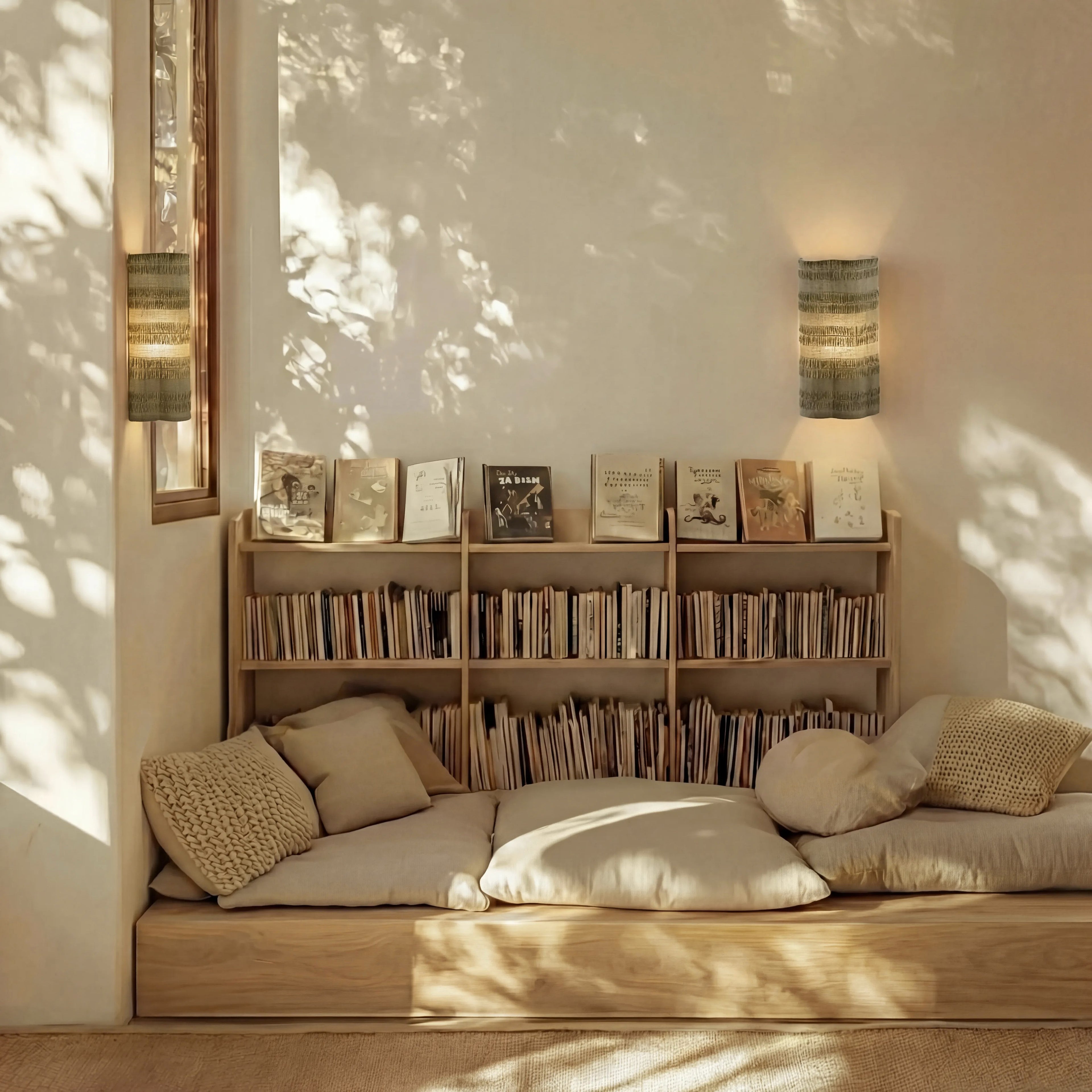 Lámpara de pared textil  verde oliva oscuro 15x10x30 cm E27 - LLAP0091